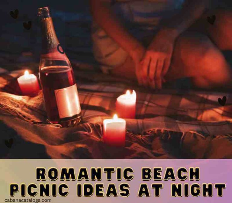 Romantic Beach Picnic Ideas at Night