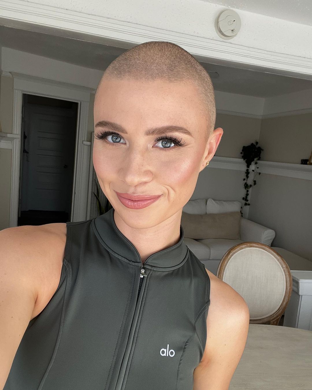 buzzcut on a woman