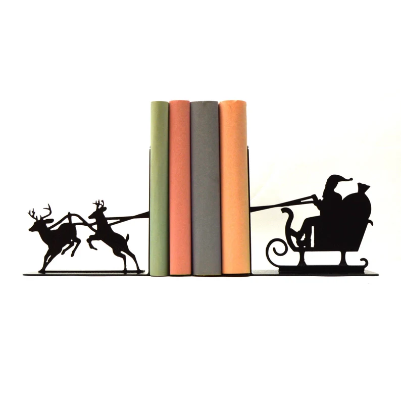 christmas bookends