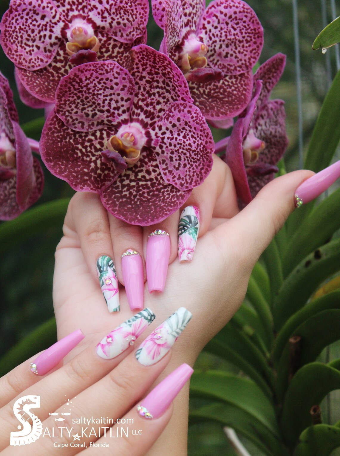 Orchid You Not Gel Press on Nails