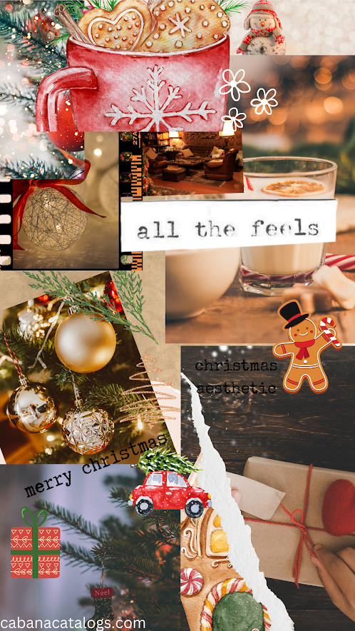 Moody Christmas Aesthetic Wallpaper