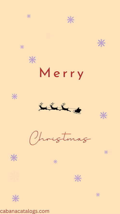 Cute Reindeer Sleigh Ride