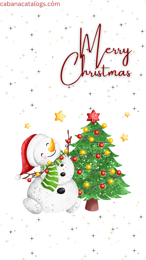 Winter Cute Snowman Wallpaper