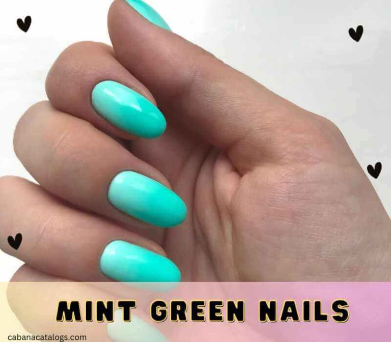 Mint Green Nails