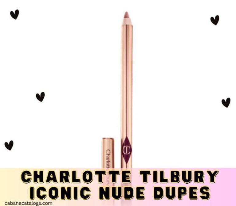 Charlotte Tilbury Iconic Nude Dupes
