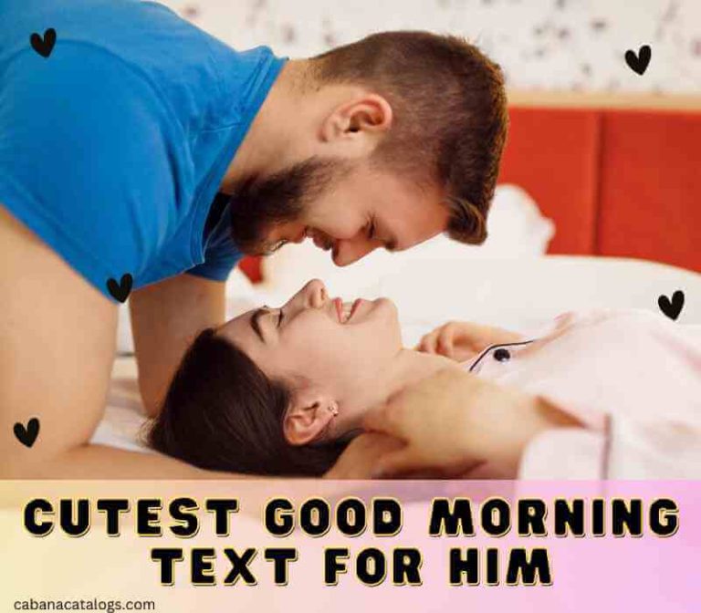 Cutest Good Morning Text For Him