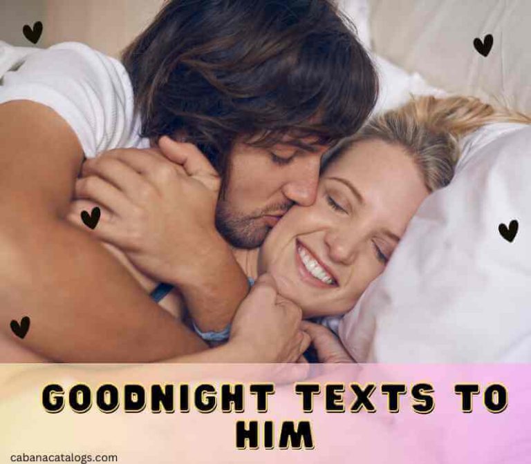 Goodnight Text To Him