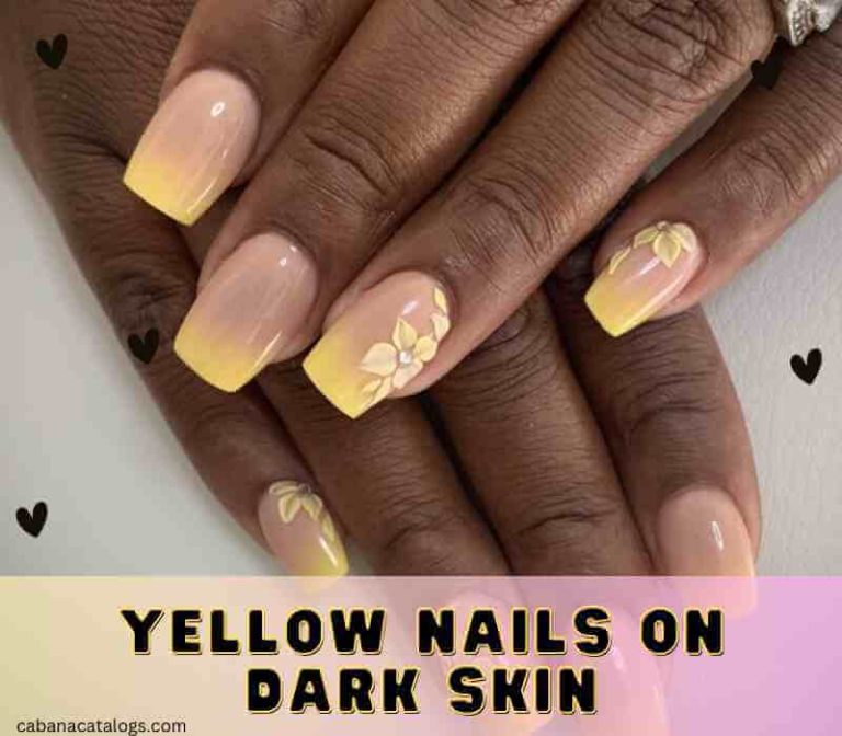 Yellow Nails On Dark Skin