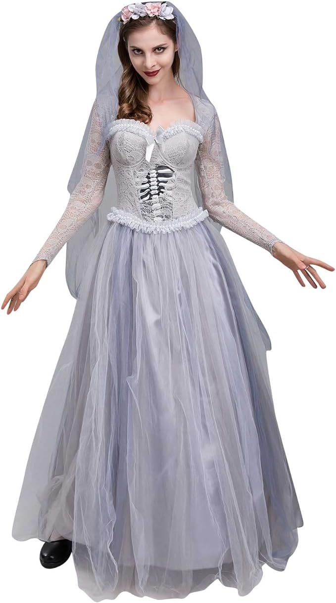 Trio Halloween Costumes Female: Brides