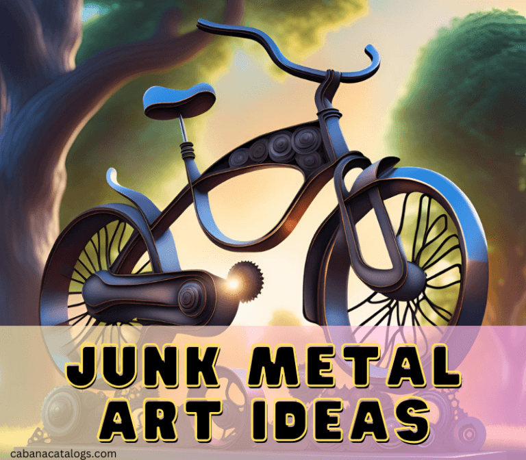junk metal art ideas